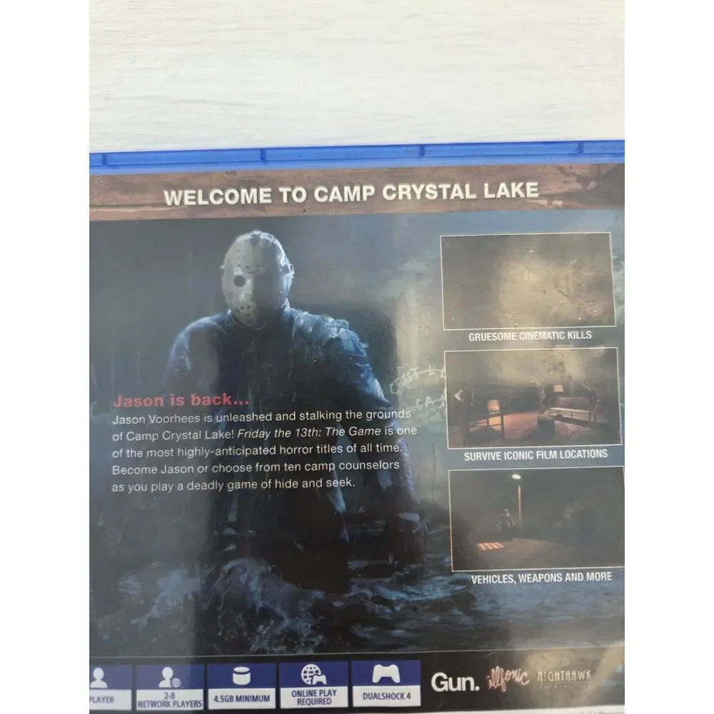 Friday the 13th: The Game (PlayStation 4, 2017) Horror